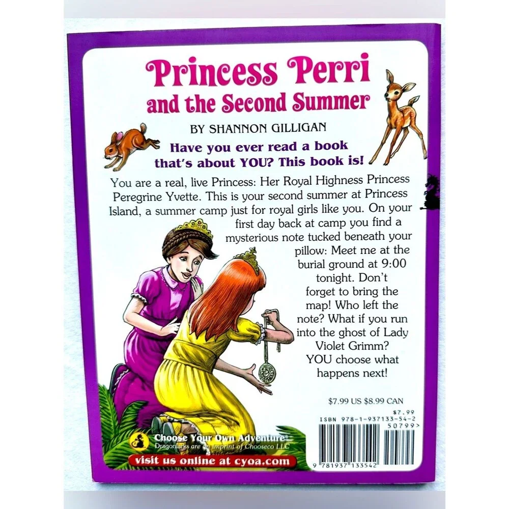 Choose Your Own Adventure Princess Island & Princess Perri Pair Shannon Gilligan